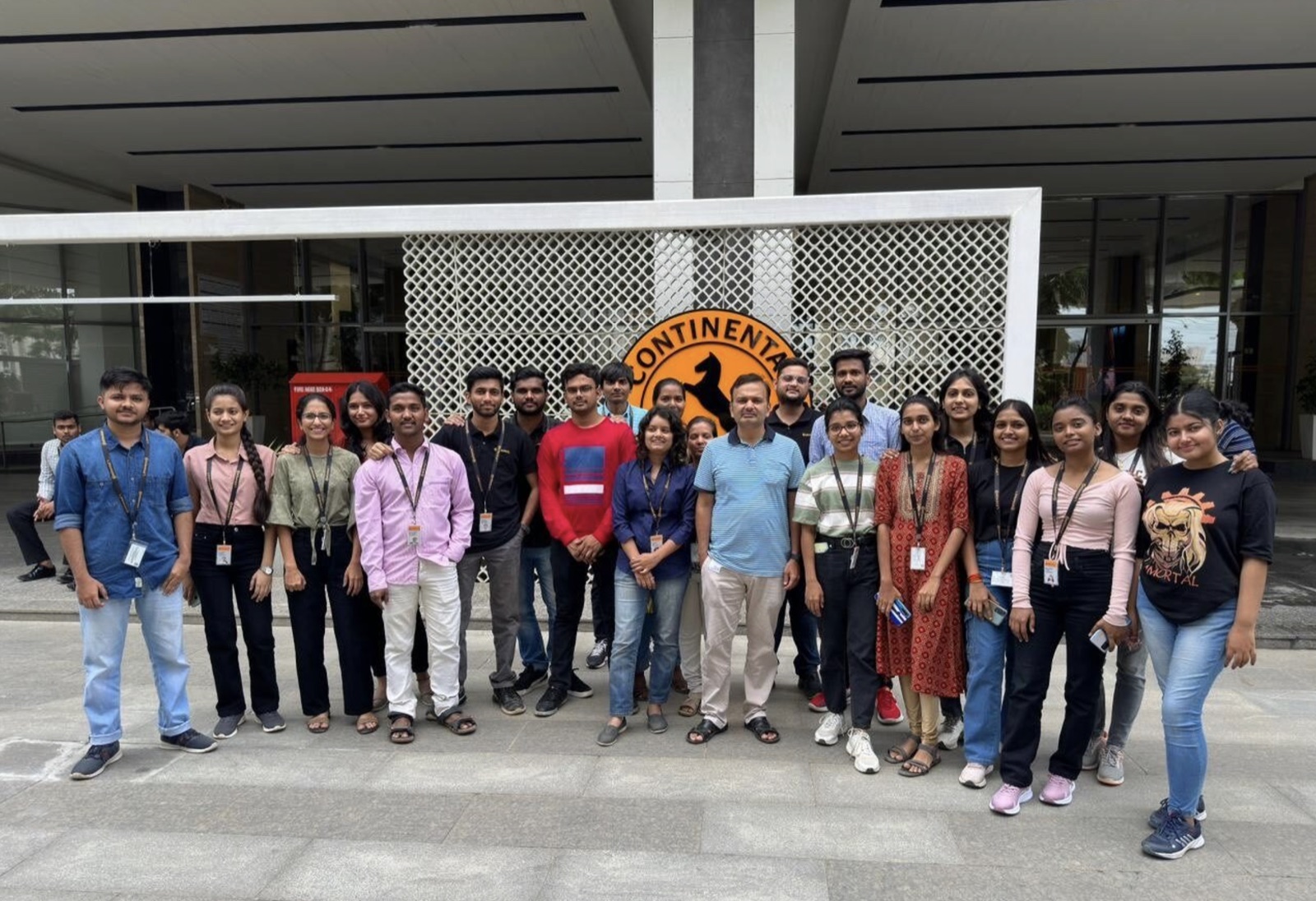 GET engineers attending an embedded systems training session at Continental