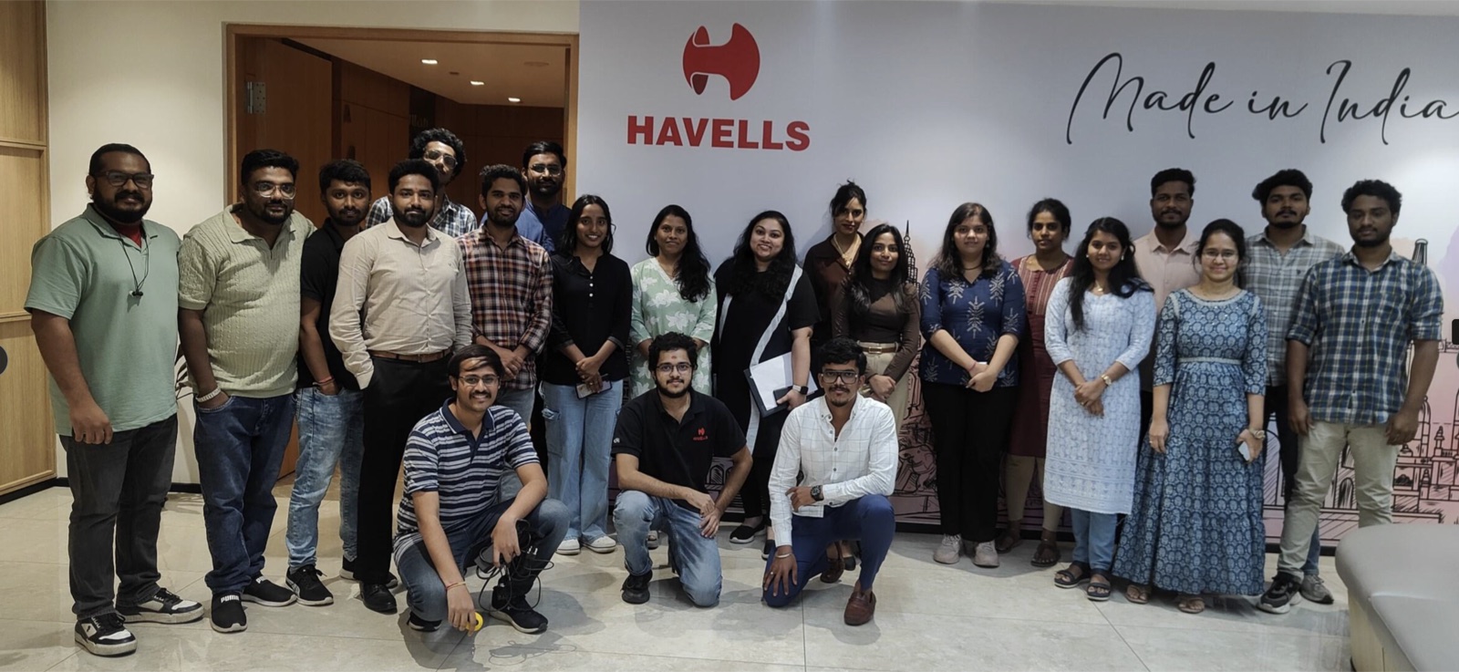 Daimler Trucks Chennai cohort during an EV training session