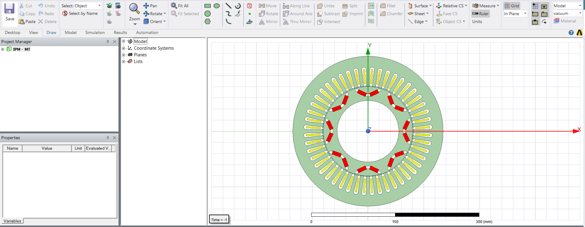 IPM Motor Design using ANSYS Maxwell