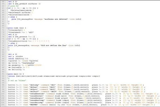 Model Report in HyperMesh