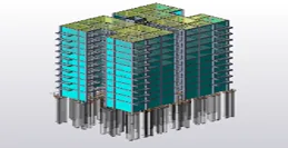 Modeling, Analysis and Design of a RCC Office Building as per IS code using Tekla Structural Designer