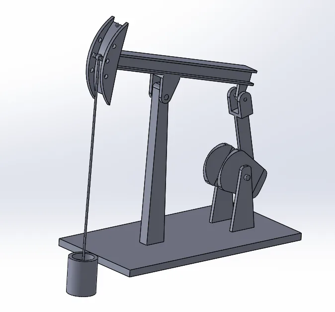 Design and MBD simulation of Pumpjack
