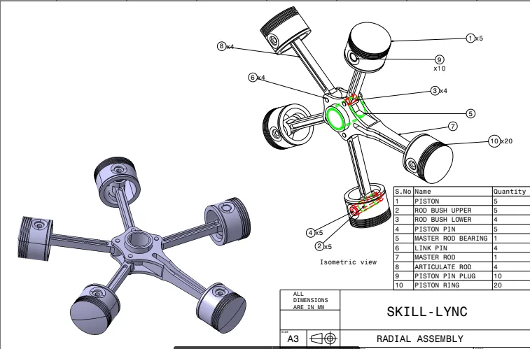Radial Engine