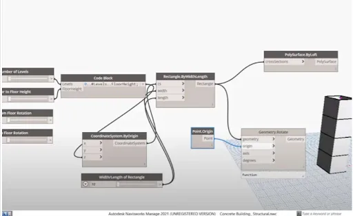Integrating Dynamo and Autodesk Revit to Design a 3D Model