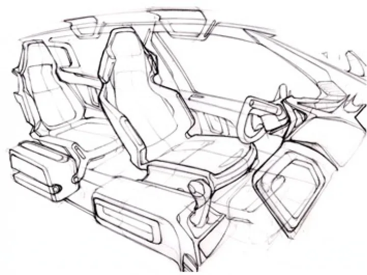 Sketching Automotive components