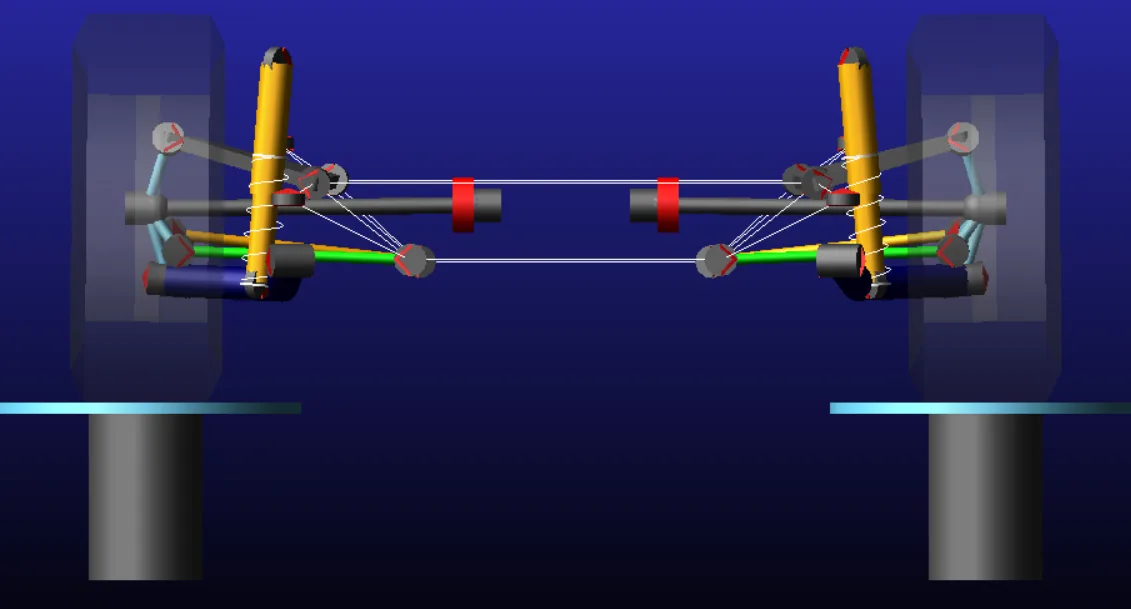 Achieving Target Acceleration Using Hardpoint Tuning