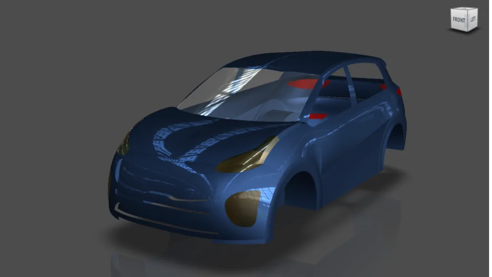 Rendering of Styling Surfaces