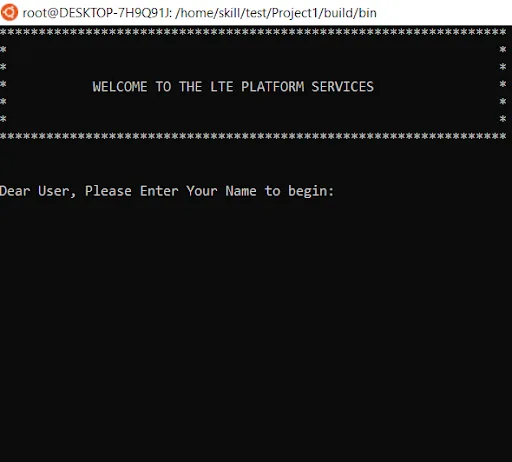 Basic Telecom Platform Operations