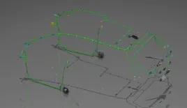 Wiring Harness on Car Body
