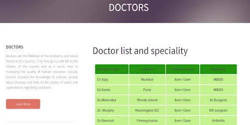 Design a Hospital Management System