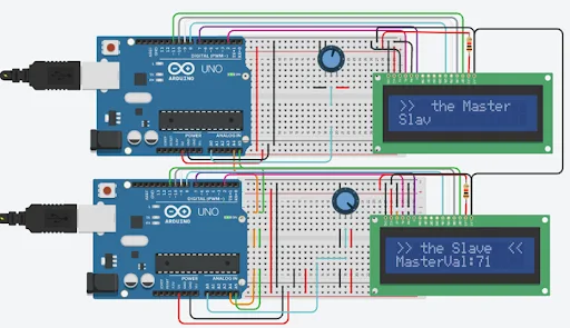 Interfacing a 16*2 LCD with 2 Arduino’s using (I2C) Communication Protocol