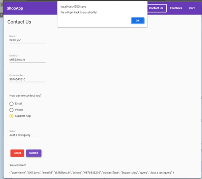 Enhancing an Ecommerce Blog using Angular