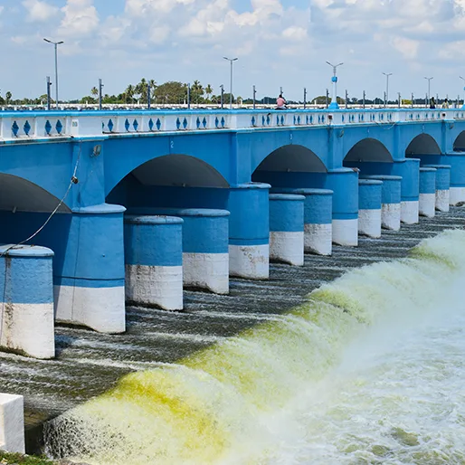 Kallanai Dam civil