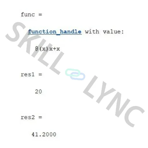 Syntax for calling the function